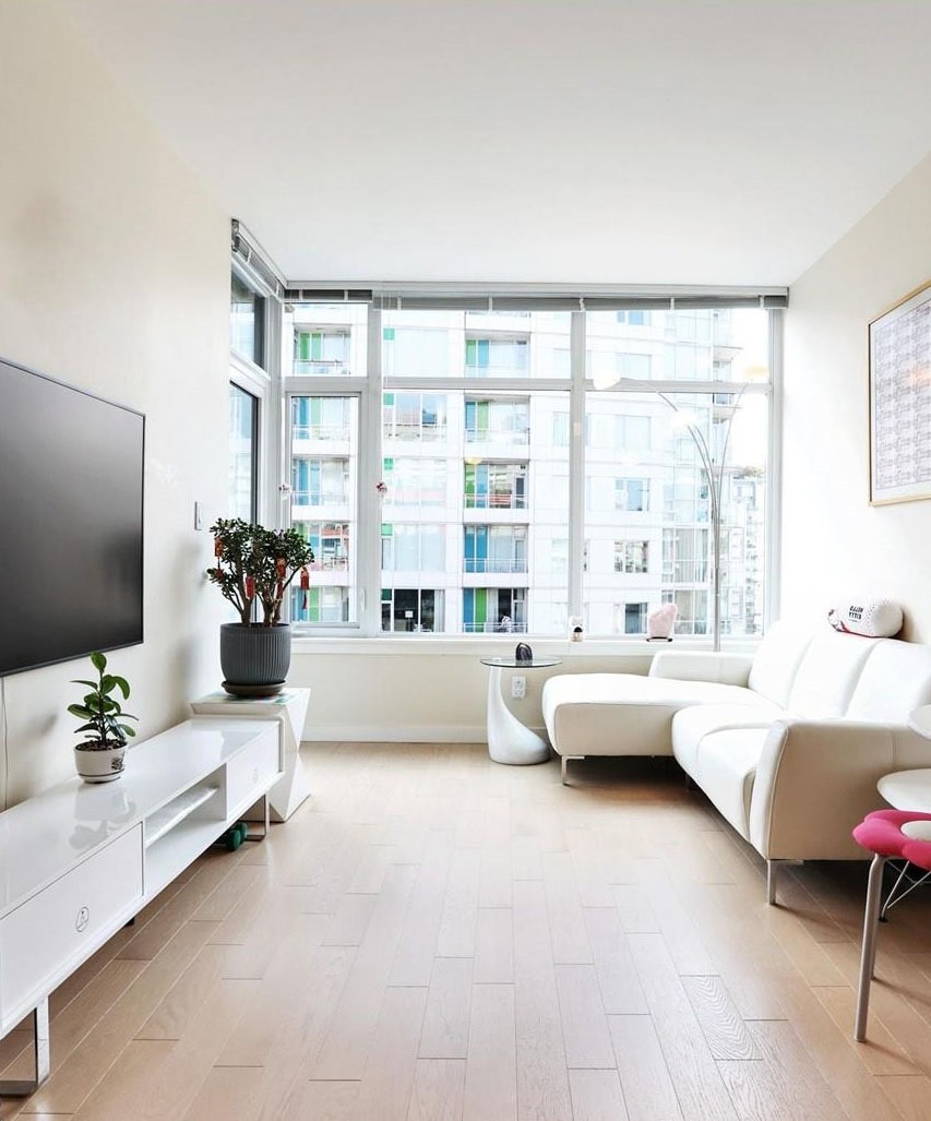 Interior painters applying fresh paint to walls in a Vancouver home